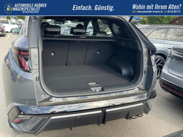 Hyundai TUCSON 1.6 T-GDI DCT 4WD N-LINE, AHK, el. Klappe, Teilleder, Navi, Kamera, ACC 