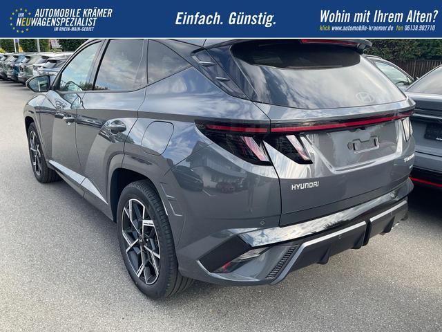 Hyundai TUCSON 1.6 T-GDI DCT 4WD N-LINE, AHK, el. Klappe, Teilleder, Navi, Kamera, ACC 