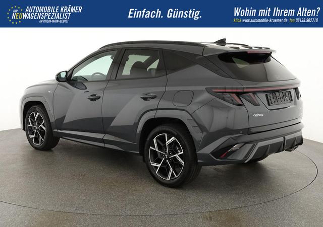 Hyundai TUCSON 1.6 T-GDI DCT 4WD N-LINE, AHK, el. Klappe, Teilleder, Navi, Kamera, ACC 