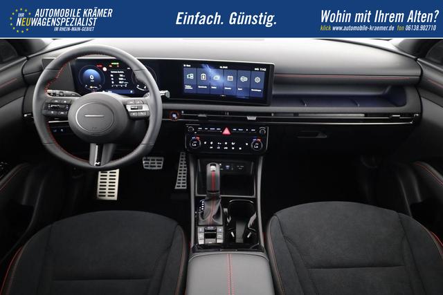 Hyundai TUCSON 1.6 T-GDI DCT 4WD N-LINE, AHK, el. Klappe, Teilleder, Navi, Kamera, ACC 