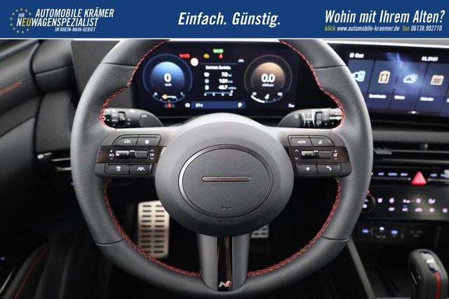 Hyundai TUCSON 1.6 T-GDI DCT 4WD N-LINE, AHK, el. Klappe, Teilleder, Navi, Kamera, ACC 