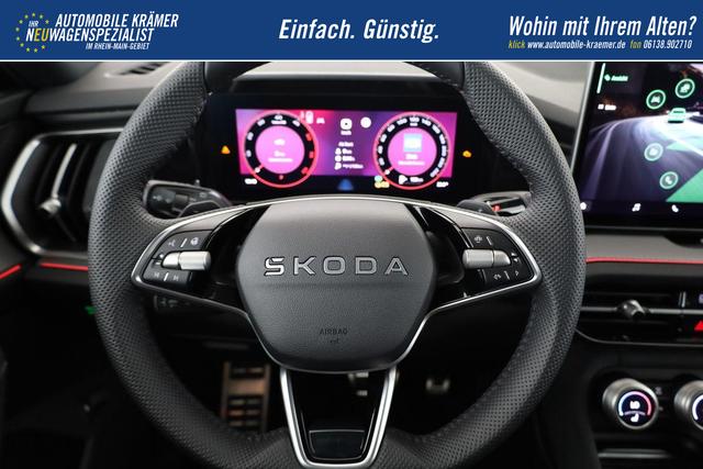 Skoda Kodiaq 2.0 TDI 110 kW Sportline DSG Sportline, 7-Sitzer, AHK, Navi, Matrix, Kamera, Side, el. Klappe, 19-Zoll 