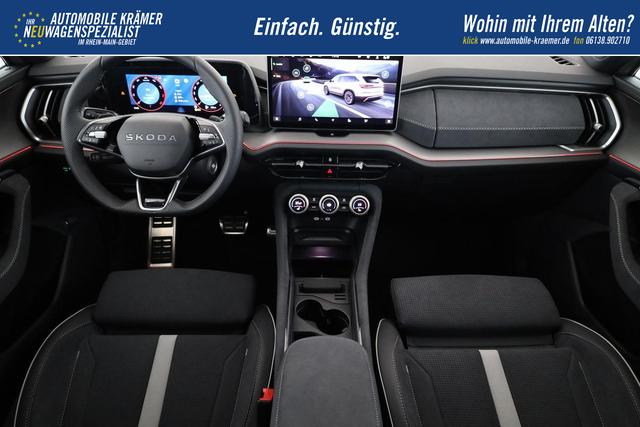 Skoda Kodiaq 1.5 TSI mHEV 110 kW Sportline DSG Sportline, AHK, Navi, Matrix, el. Klappe, Side, Winter, 19-Zoll 