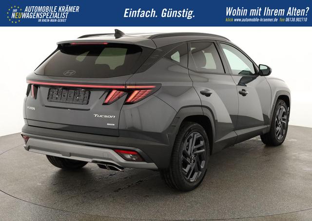 Hyundai TUCSON 1.6 T-GDI DCT 4WD, AHK, Navi, el. Klappe, Kamera, Side, Winter, 19-Zoll 