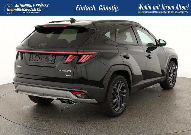 Hyundai TUCSON 1.6 T-GDI DCT 4WD, AHK, Navi, el. Klappe, Kamera, Side, Winter, 19-Zoll 