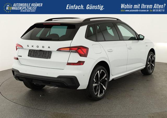 Skoda Kamiq Monte Carlo 1.0 TSI DSG Carlo, Pano, AHK, Navi, Matrix, el.Klappe, 18-Zoll, 5 J.-Garantie 
