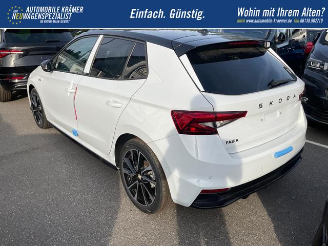 Skoda Fabia Monte Carlo 1.5 TSI DSG Carlo, Ladeboden, LED, Kamera, App-Connect, Winter, 17-Zoll 