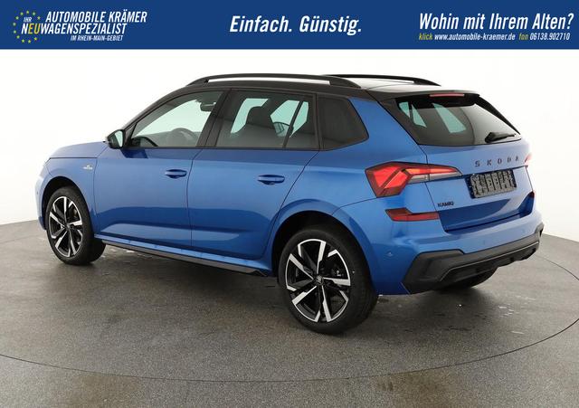 Skoda Kamiq Monte Carlo 1.0 TSI DSG Carlo, Pano, AHK, Navi, Matrix, el.Klappe, 18-Zoll, 5 J.-Garantie 