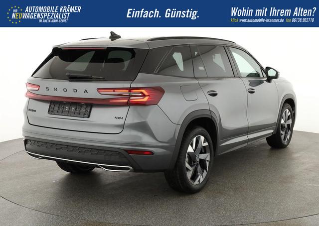 Skoda Kodiaq 2.0 TDI 142 kW 4x4 Sportline DSG Sportline, Pano, AHK, Navi, Matrix, Side, Kamera, Winter, 19-Zoll, 4 J.-Garantie 