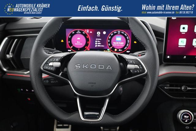 Skoda Kodiaq 2.0 TDI 142 kW 4x4 Sportline DSG Sportline, Pano, AHK, Navi, Matrix, Side, Kamera, Winter, 19-Zoll, 4 J.-Garantie 