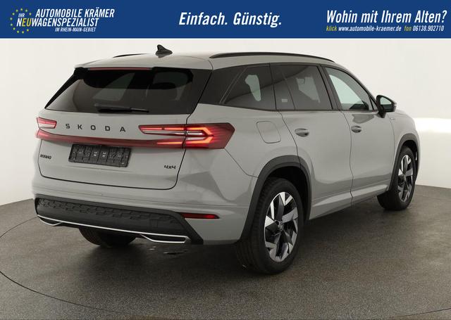 Skoda Kodiaq 2.0 TSI 150 kW 4x4 Sportline DSG Sportline, AHK, Navi, Matrix, Side, Kamera, Winter, 19-Zoll, 4 J.-Garantie 