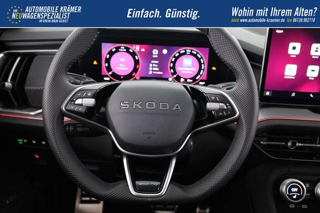 Skoda Kodiaq 2.0 TSI 150 kW 4x4 Sportline DSG Sportline, AHK, Navi, Matrix, Side, Kamera, Winter, 19-Zoll, 4 J.-Garantie 
