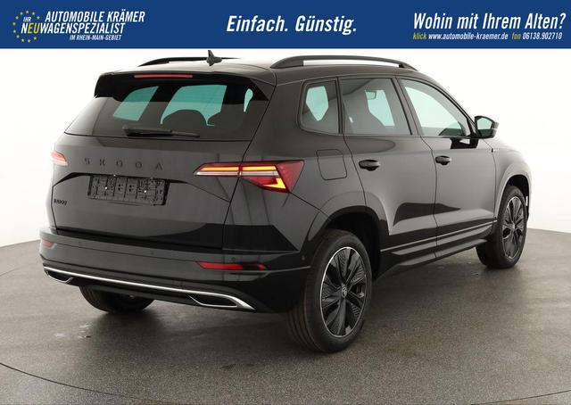 Skoda Karoq Sportline 1.5 TSI DSG Sportline, Navi, CANTON, Matrix, AreaView, Side, Kamera, el. Klappe, FS-beheizbar, 5 J.-Garantie 