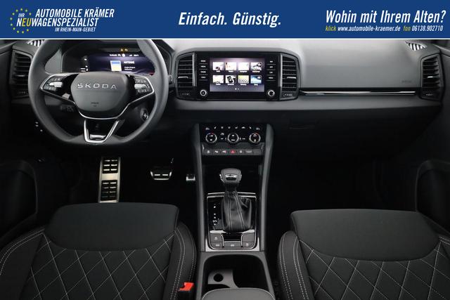 Skoda Karoq Sportline 1.5 TSI DSG Sportline, Navi, CANTON, Matrix, AreaView, Side, Kamera, el. Klappe, FS-beheizbar, 5 J.-Garantie 