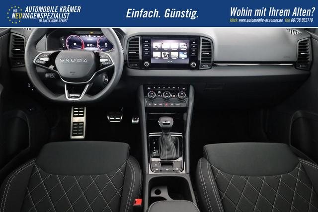 Skoda Karoq Sportline 1.5 TSI DSG Sportline, Pano, AHK, Navi, CANTON, Matrix, AreaView, Side, Kamera, el. Klappe, FS-beheizbar, 5 J.-Garantie 
