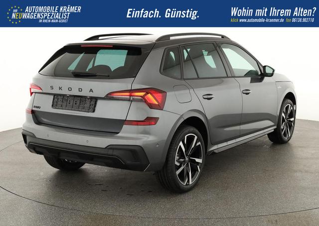 Skoda Kamiq Monte Carlo 1.5 TSI Carlo, Pano, AHK, Matrix, Navi, el. Klappe, 18-Zoll, 5 J.-Garantie 