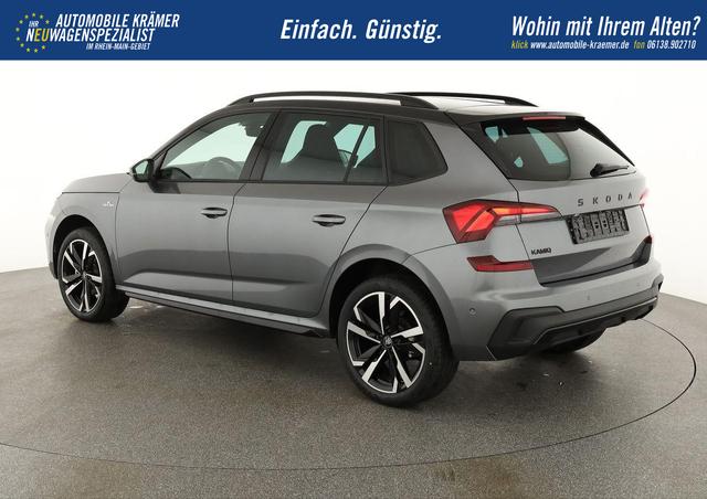 Skoda Kamiq Monte Carlo 1.5 TSI Carlo, Pano, AHK, Matrix, Navi, el. Klappe, 18-Zoll, 5 J.-Garantie 