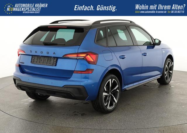Skoda Kamiq Monte Carlo 1.5 TSI DSG Carlo, Pano, AHK, Matrix, Navi, Side, 18-Zoll, 5 J.-Garantie 