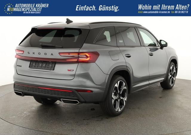Skoda Kodiaq 2.0 TSI 195 kW 4x4 RS DSG RS, AHK, Navi, Matrix, Canton, Side, FS-beheizbar, el. Klappe, Kamera, 20-Zoll, 5 J.-Garantie 