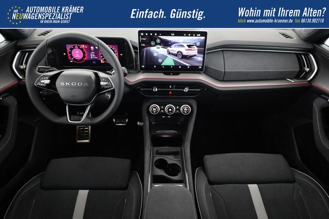 Skoda Kodiaq 2.0 TDI 142 kW 4x4 Sportline DSG Sportline, AHK, Navi, Matrix, el. Klappe, Side, 19-Zoll 