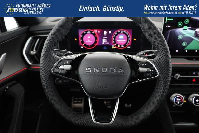 Skoda Kodiaq 2.0 TDI 142 kW 4x4 Sportline DSG Sportline, AHK, Navi, Matrix, el. Klappe, Side, 19-Zoll 