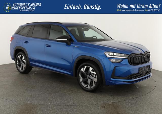 Skoda Kodiaq 2.0 TDI 142 kW 4x4 Sportline DSG Sportline, AHK, Navi, Matrix, el. Klappe, Side, 19-Zoll, 4-J Garantie 