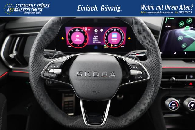 Skoda Kodiaq 2.0 TDI 142 kW 4x4 Sportline DSG Sportline, AHK, Navi, Matrix, el. Klappe, Side, 19-Zoll, 4-J Garantie 