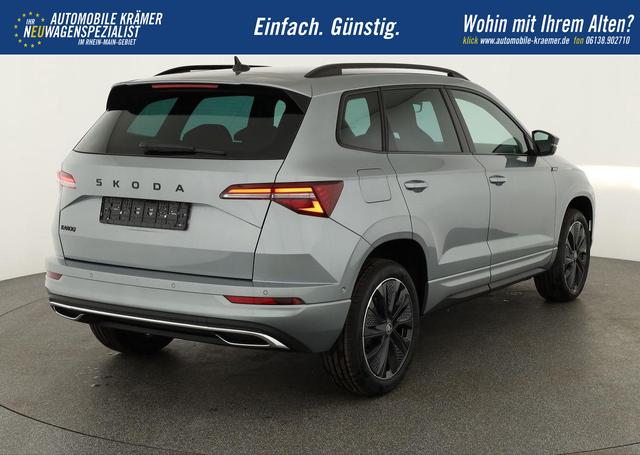 Skoda Karoq Sportline 1.5 TSI DSG Sportline, Navi, CANTON, Matrix, AreaView, Side, el. Klappe, FS-beheizbar, 5 J.-Garantie 