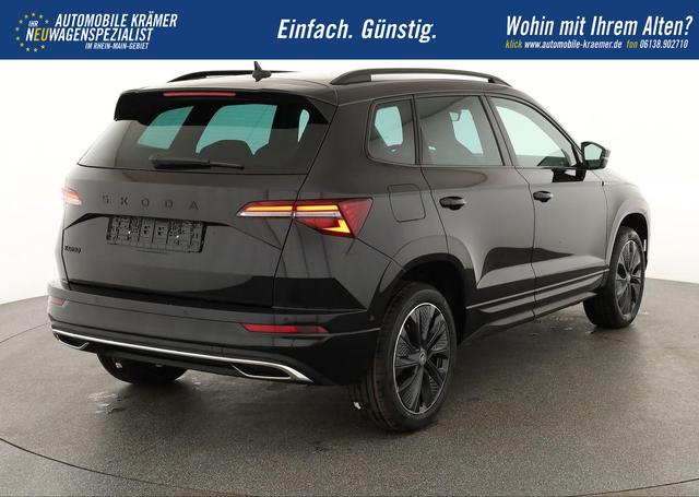 Skoda Karoq Sportline 1.5 TSI DSG Sportline, AHK, Navi, CANTON, Matrix, AreaView, Side, Kamera, el. Klappe, FS-beheizbar, 5 J.-Garantie 