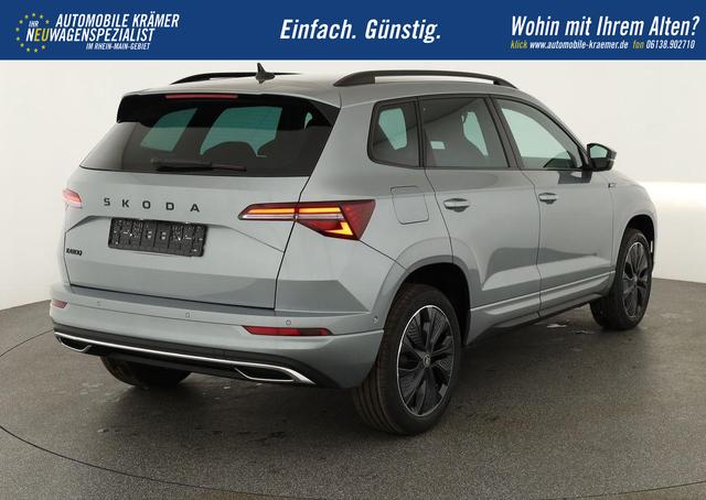Skoda Karoq Sportline 1.5 TSI DSG Sportline, AHK, Navi, CANTON, Matrix, AreaView, Side, Kamera, el. Klappe, FS-beheizbar, 5 J.-Garantie 
