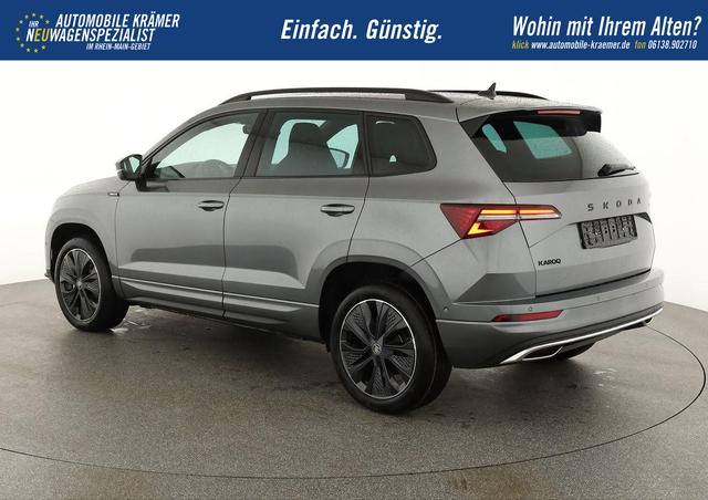 Skoda Karoq Sportline 1.5 TSI DSG Sportline, AHK, Navi, CANTON, Matrix, AreaView, Side, Kamera, el. Klappe, FS-beheizbar, 5 J.-Garantie 