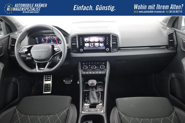 Skoda Karoq Sportline 1.5 TSI DSG Sportline, AHK, Navi, CANTON, Matrix, AreaView, Side, Kamera, el. Klappe, FS-beheizbar, 5 J.-Garantie 