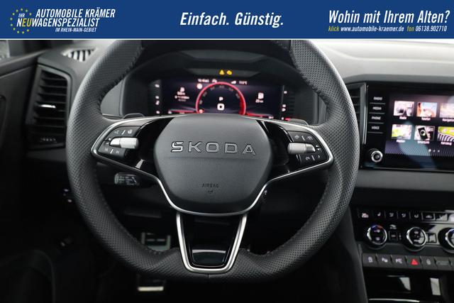Skoda Karoq Sportline 1.5 TSI DSG Sportline, AHK, Navi, CANTON, Matrix, AreaView, Side, Kamera, el. Klappe, FS-beheizbar, 5 J.-Garantie 