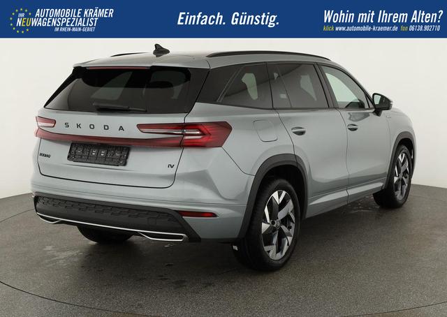 Skoda Kodiaq 1.5 TSI iV 150kW Sportline Sportline, AHK, Navi, Matrix, Kamera, el. Klappe, 19-Zoll, sofort 