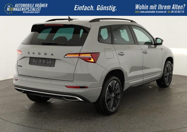 Skoda Karoq Sportline 1.5 TSI DSG Sportline, Navi, CANTON, Matrix, AreaView, Side, el. Klappe, FS-beheizbar, 5 J.-Garantie 