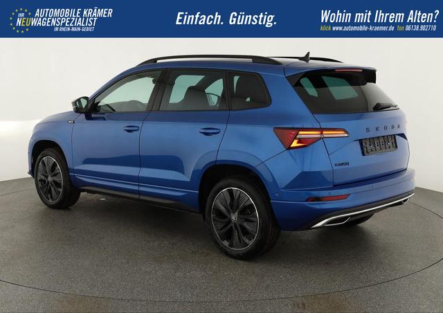 Skoda Karoq Sportline 1.5 TSI DSG Sportline, AHK, Navi, CANTON, Matrix, AreaView, Side, Kamera, el. Klappe, FS-beheizbar, 5 J.-Garantie 