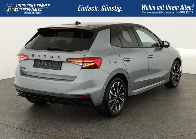 Skoda Fabia Monte Carlo 1.5 TSI DSG Carlo, Ladeboden, LED, Kamera, App-Connect, 17-Zoll 