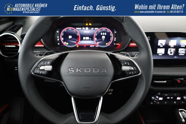 Skoda Fabia Monte Carlo 1.5 TSI DSG Carlo, Ladeboden, LED, Kamera, App-Connect, 17-Zoll 