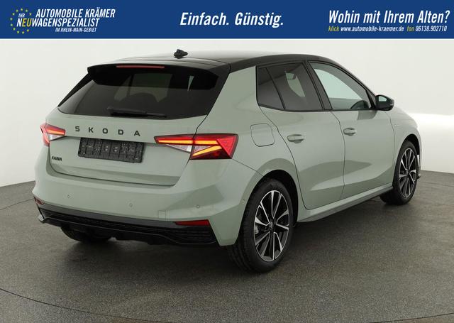 Skoda Fabia Monte Carlo 1.5 TSI DSG Carlo, Ladeboden, LED, Kamera, App-Connect, 17-Zoll 