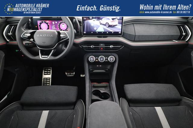 Skoda Kodiaq 2.0 TSI 150 kW 4x4 Sportline DSG Sportline, Pano, AHK, Navi, Matrix, Canton, Side, FS-beheizbar, el. Klappe, Kamera, 19-Zoll, 5 J.-Garantie 