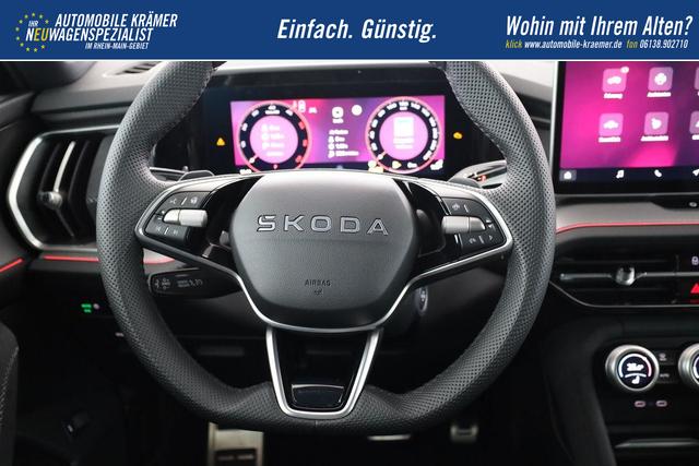 Skoda Kodiaq 2.0 TDI 142 kW 4x4 Sportline DSG Sportline, AHK, Navi, Matrix, Canton, Side, FS-beheizbar, el-Klappe, Kamera, 19-Zoll, 5 J.-Garantie 