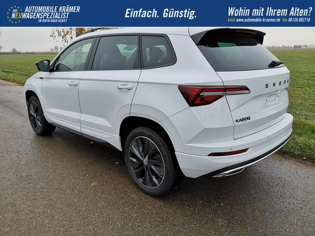 Skoda Karoq Sportline 1.5TSI DSG AHK Matrix ACC Navi Sound Totwinkel 