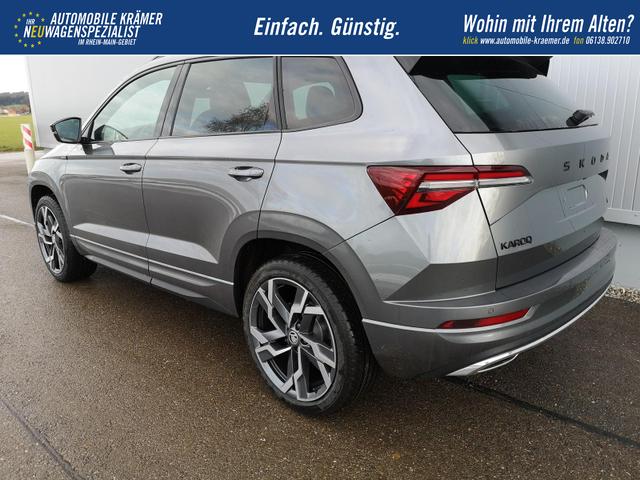 Skoda Karoq Sportline 2.0TDI DSG 4x4 AHK Matrix Pano Sound Leder 19 Zoll 