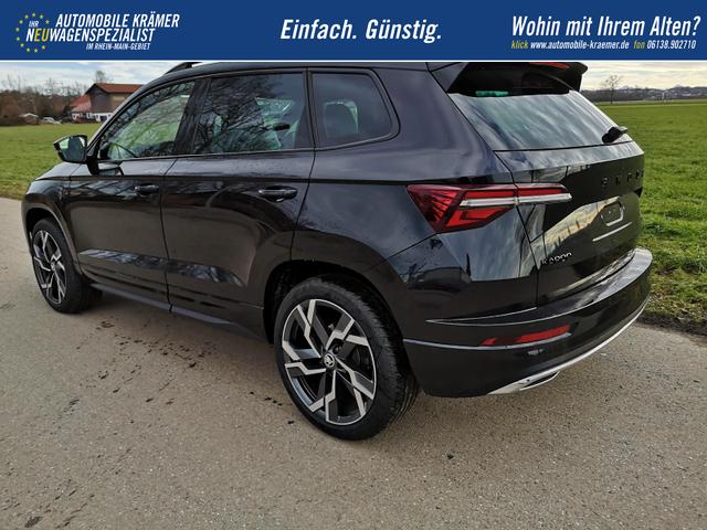 Skoda Karoq Sportline 2.0TDI DSG 4x4 AHK Matrix Leder 19 Zoll 