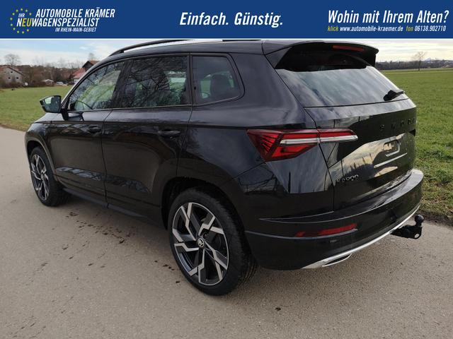 Skoda Karoq Sportline 2.0TDI DSG 4x4 AHK Matrix Leder 19 Zoll 