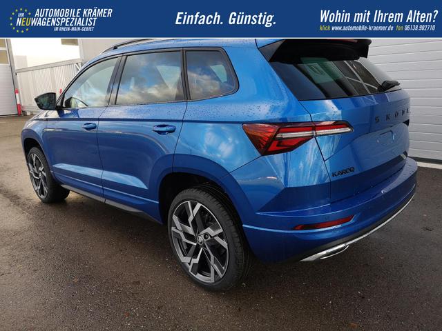 Skoda Karoq Sportline 2.0TDI DSG 4x4 AHK Matrix Leder 19 Zoll 