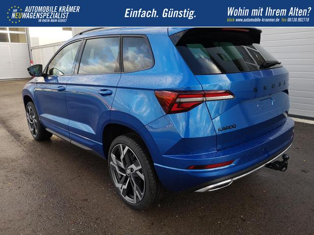 Skoda Karoq Sportline 2.0TDI DSG 4x4 AHK Matrix Leder 19 Zoll 