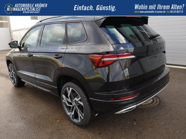 Skoda Karoq Sportline 2.0TDI DSG 4x4 AHK Matrix Leder 19 Zoll 