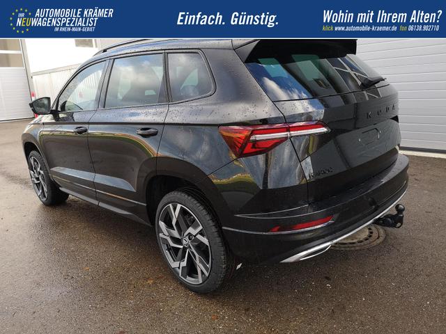 Skoda Karoq Sportline 2.0TDI DSG 4x4 AHK Matrix Leder 19 Zoll 