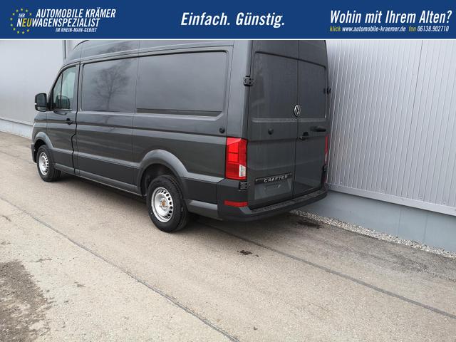 Volkswagen Crafter Kastenwagen Kasten 35 mittellang Hochdach FWD 2.0 TDI L3H3 AHK Kamera 270 Grad App PDC GRA 